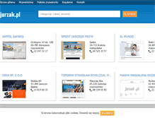 Tablet Screenshot of jurzak.pl
